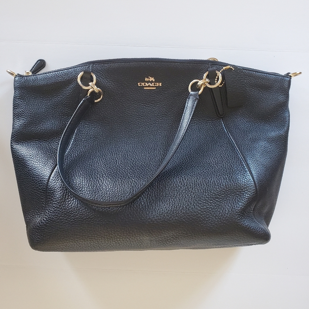 COACH | Pebble Large Satchel
